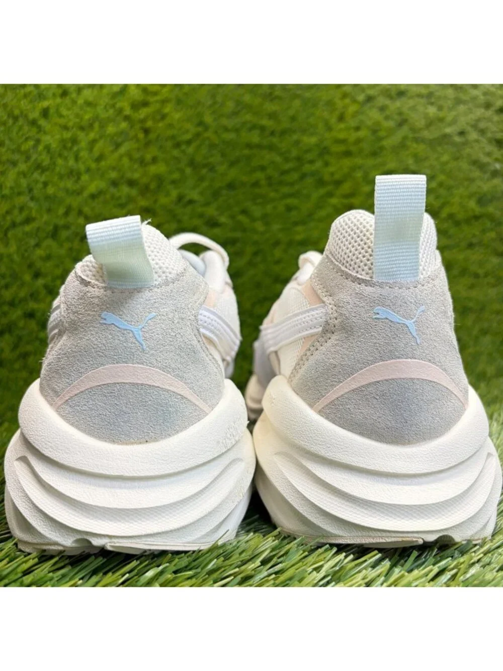 Puma Hypnotic LS Womens Size 9 White Athletic Running Walking Shoes Sneakers_6